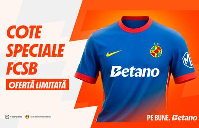 Planurile de revanșă ale celor de la FCSB: Cotele Speciale pregătite de Betano