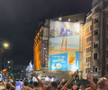 Fanii echipei din Ierusalim au luat cu asalt Bucureștiul: torțe și fumigene pe străzile Capitalei în toiul nopții