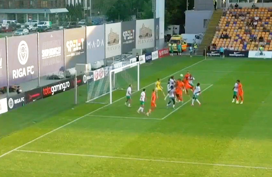 Joao Paulo egalează în Auda - FCSB INIMAGINABIL, RUȘINOS! FCSB pierde cu 4-1 în Letonia și este eliminată de Auda din Conference League, după 7-3 la general