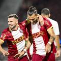 Muhar și Cordea, după golul din CFR - Alashkert / FOTO: Imago