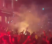 Fanii echipei din Ierusalim au luat cu asalt Bucureștiul: torțe și fumigene pe străzile Capitalei în toiul nopții