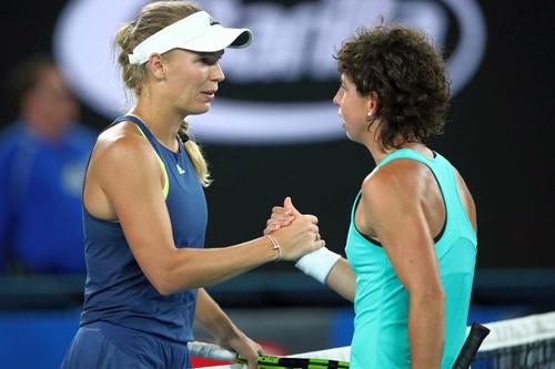 Carla Suarez Navarro, în dreapta // foto: Guliver/Getty Images