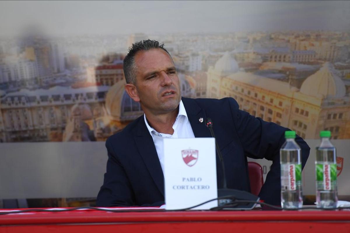 DINAMO. Pablo Cortacero, prima conferință