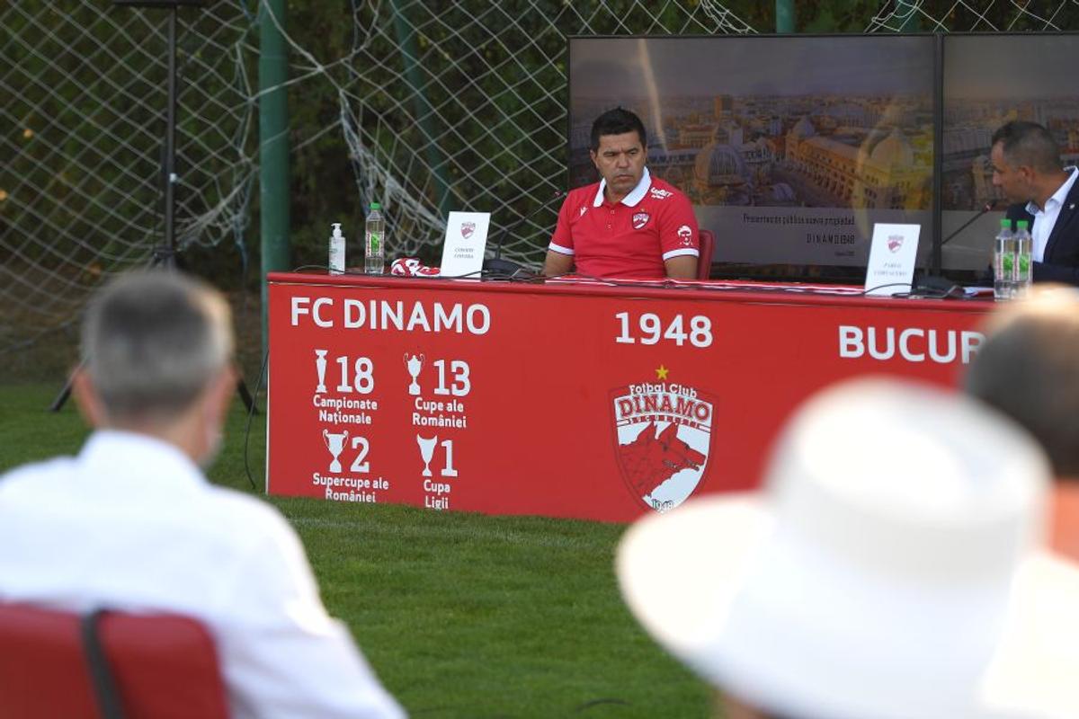 DINAMO. Pablo Cortacero, prima conferință