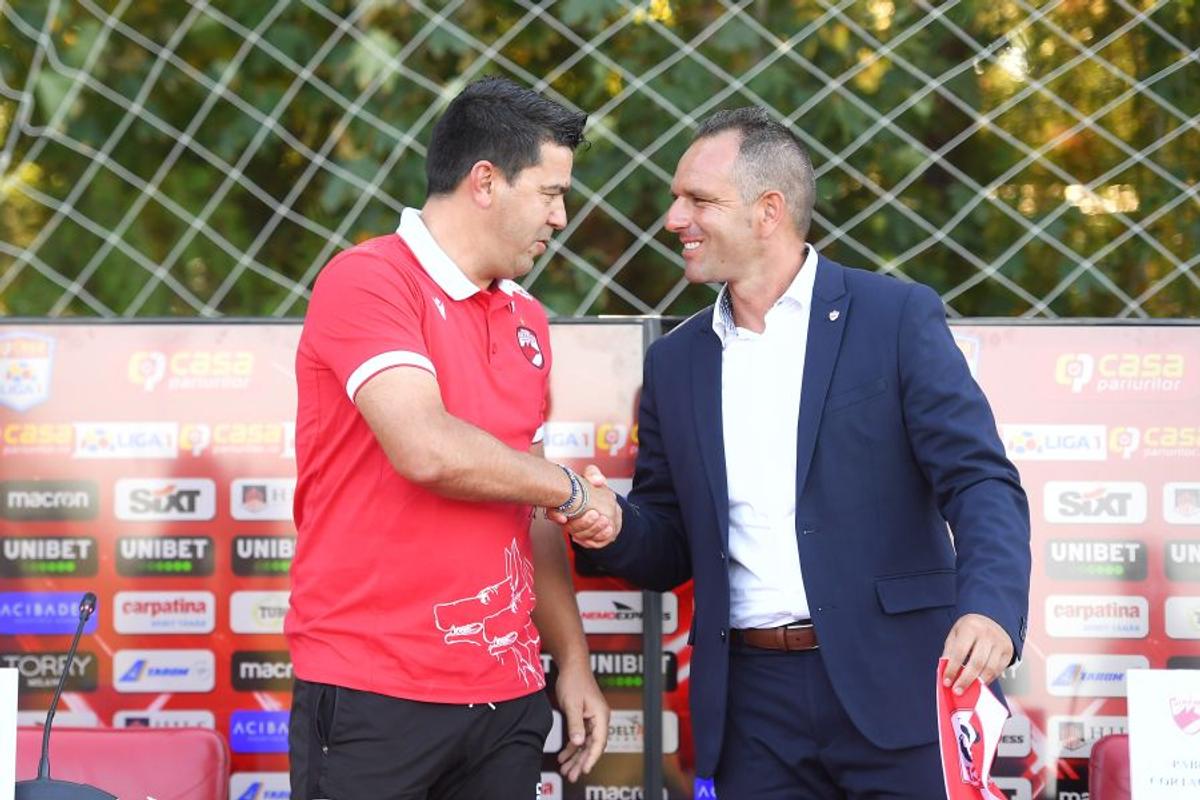 DINAMO. Pablo Cortacero, prima conferință