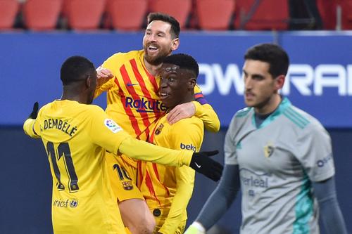 Moriba, alături de Messi și Dembele