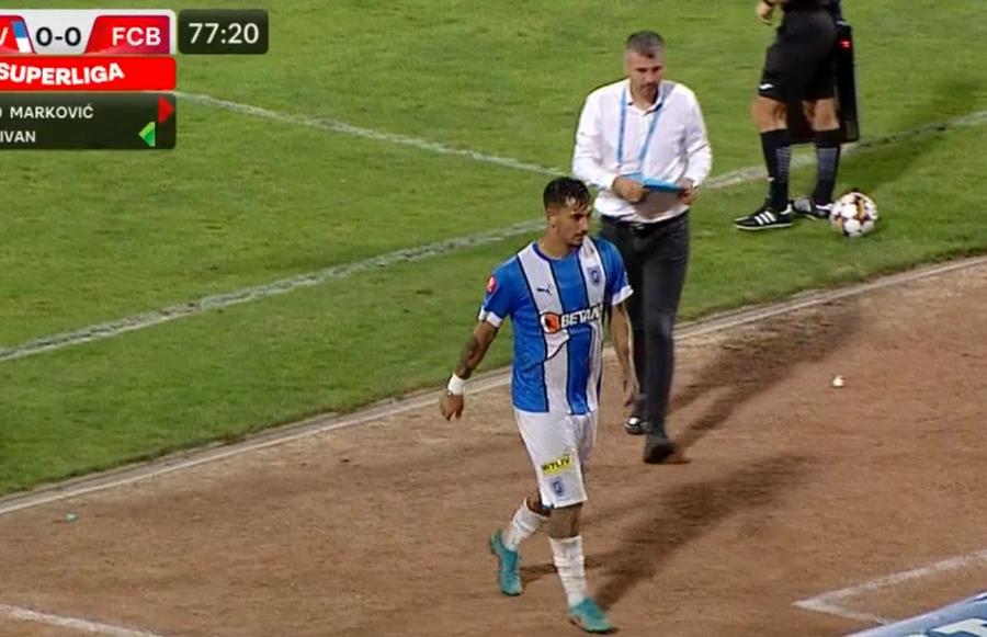 Jovan Markovic / Captură Orange Sport Răducioiu și Vochin îl urechează pe Jovan Markovic: „Nu arată a fotbalist. Nu poți face performanță cu acest fizic!” + erată despre referirea la scouterul neamț
