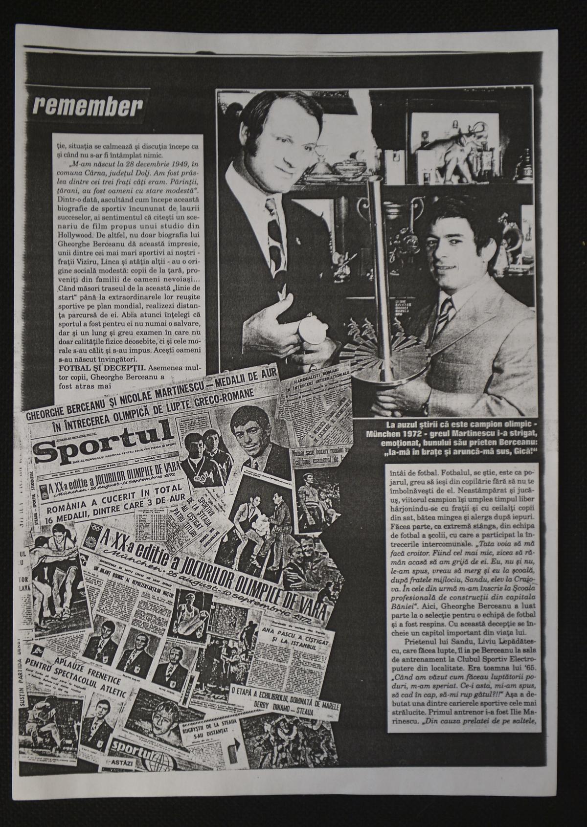 Gheorghe Berceanu - In memoriam