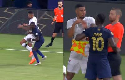 Sadio Mane a recidivat! A avut o altercație cu adversarul direct » Ce i-a făcut fundașului de la Al-Shabab