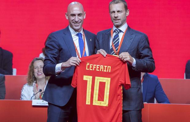 Președintele UEFA, prima reacție în „cazul Rubiales”: a caracterizat într-un cuvânt gestul ibericului