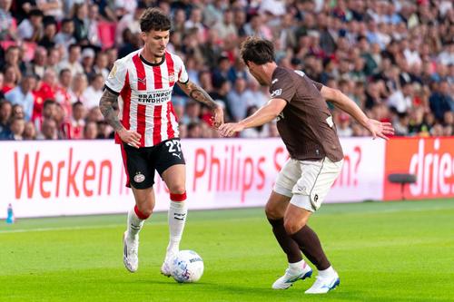 Dennis Man, în PSV - Telstar. FOTO: Imago Images