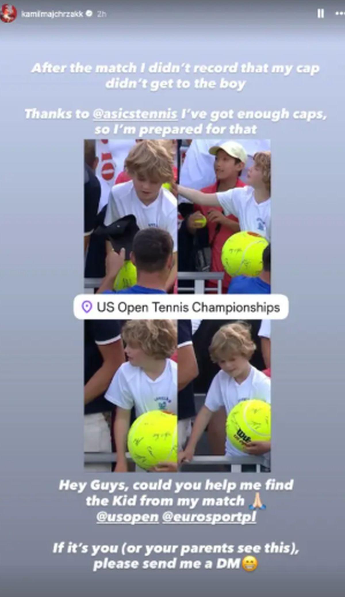 Scene virale la US Open, cu Kamil Majchrzak în prim-plan