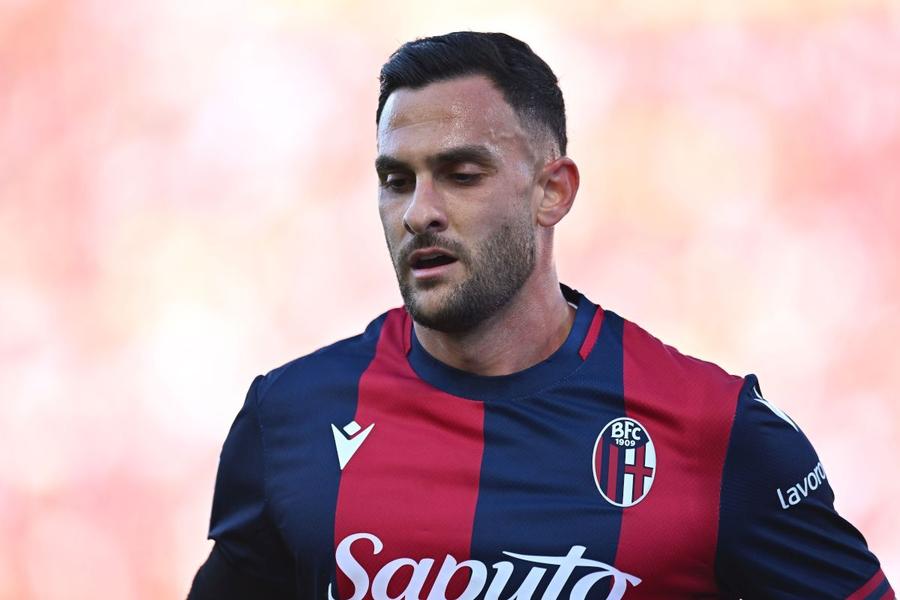 Lykogiannis Charalampos, fundaș Bologna / Foto: Getty Images Elias Charalambous, despre adversarele FCSB-ului din Europa League: „Chiar glumeam că poate picăm împreună”