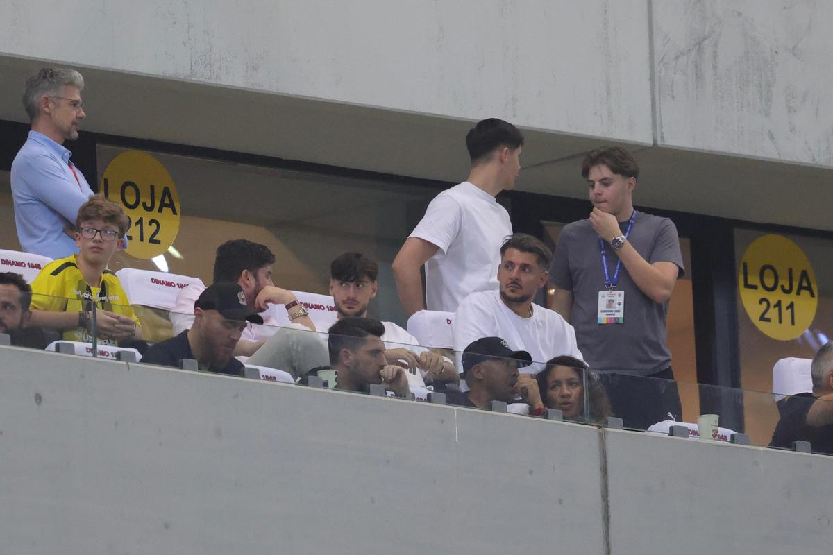 Adrian Mazilu, în tribune la Dinamo - Herrmannstadt