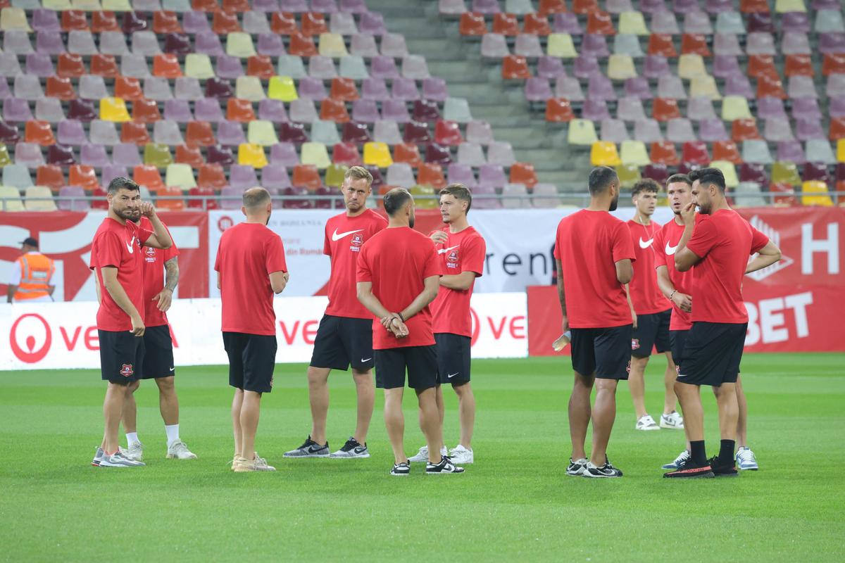 Dinamo - Hermannstadt, imagini înaintea partidei de pe Arena Națională