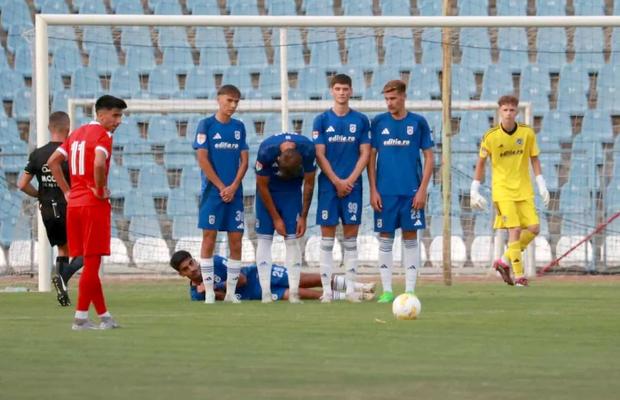 A început „drumul” spre -100 de puncte pentru FCU Craiova » Debut în Liga 3, cu Blănuță titular