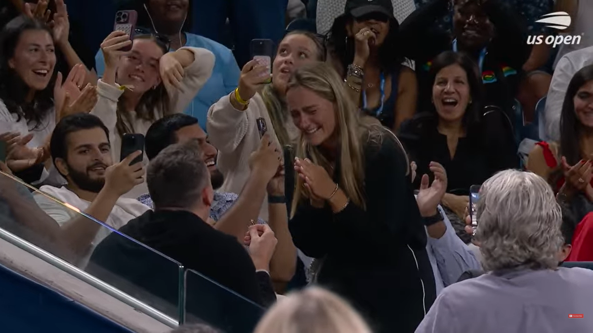 Cerere în căsătorie la meciul Arynei Sabalenka de la US Open