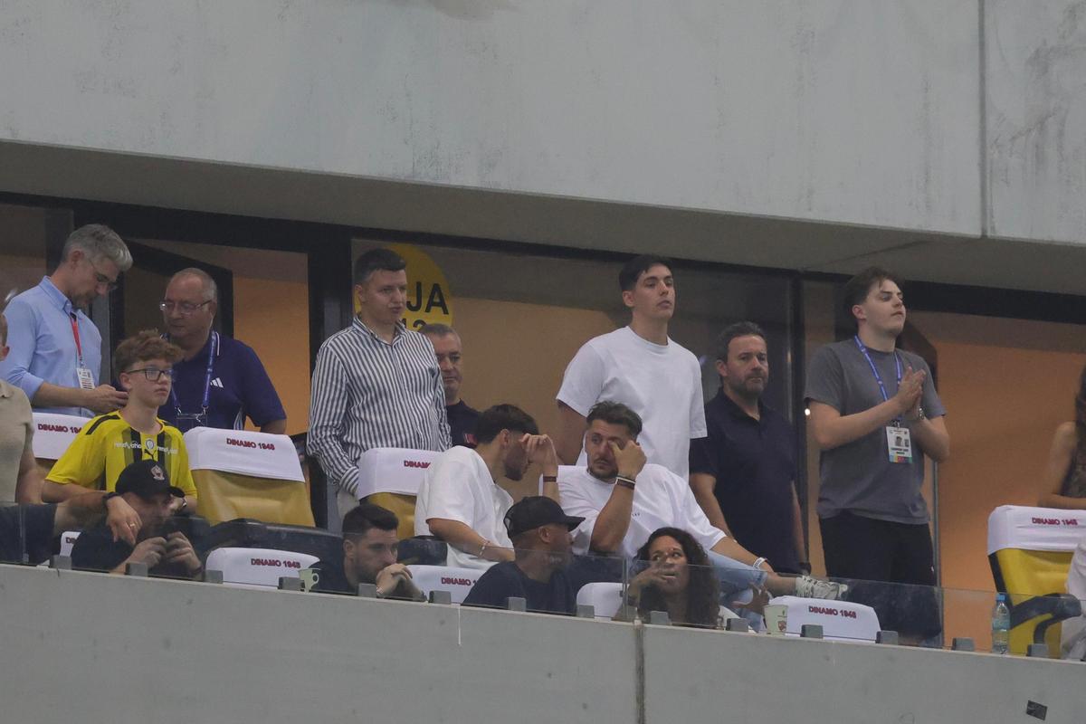 Adrian Mazilu, în tribune la Dinamo - Herrmannstadt