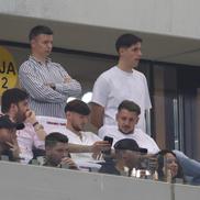 Adrian Mazilu, în tribune la Dinamo - Herrmannstadt / FOTO: Ionuț Iordache (GSP.ro)