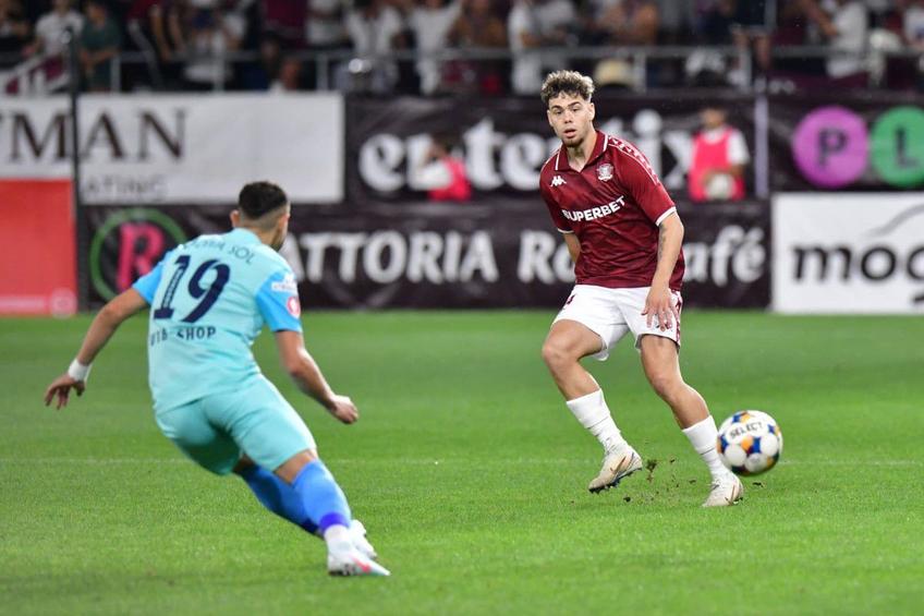 Andrei Borza în Rapid - UTA Arad / Foto: Cristi Preda GSP