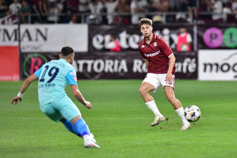 Andrei Borza în Rapid - UTA Arad / Foto: Cristi Preda GSP Revenire la Rapid » Surpriza pregătită de Costel Gâlcă