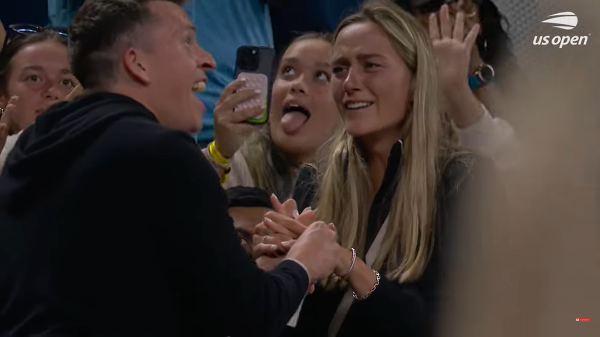 Cerere în căsătorie la meciul Arynei Sabalenka de la US Open