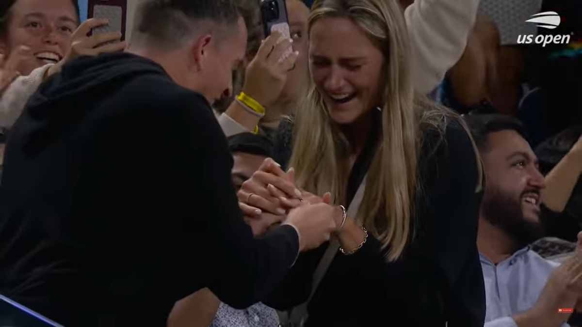 Cerere în căsătorie la meciul Arynei Sabalenka de la US Open