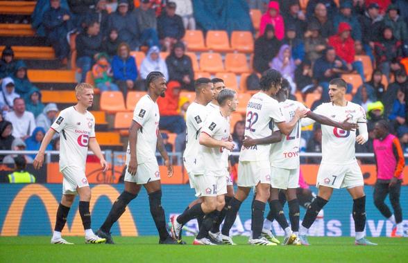 Lorient - Lille, din Ligue 1, era 0-0 la pauză! Ce a urmat ține de antologia fotbalului