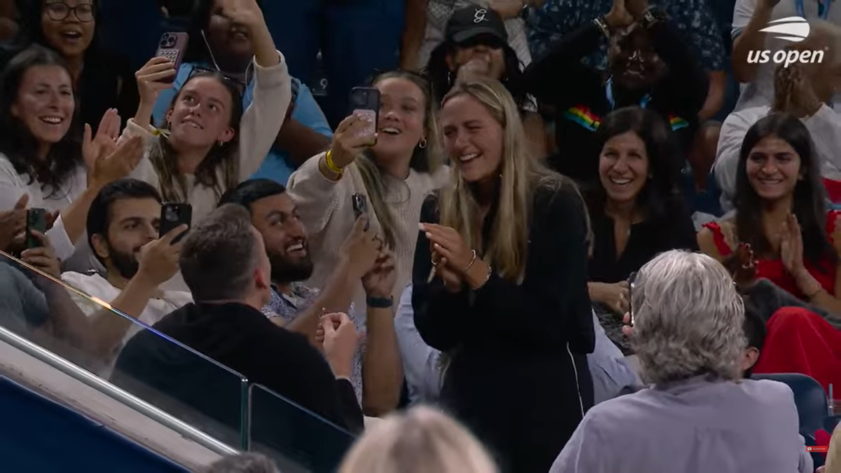 Cerere în căsătorie la meciul Arynei Sabalenka de la US Open