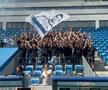Sicriul lui Nae Ungureanu, pe gazonul stadionului din Craiova