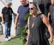 Lorena Balaci, la sicriul lui Nae Ungureanu/ foto: Andrei Furnigă (GSP)