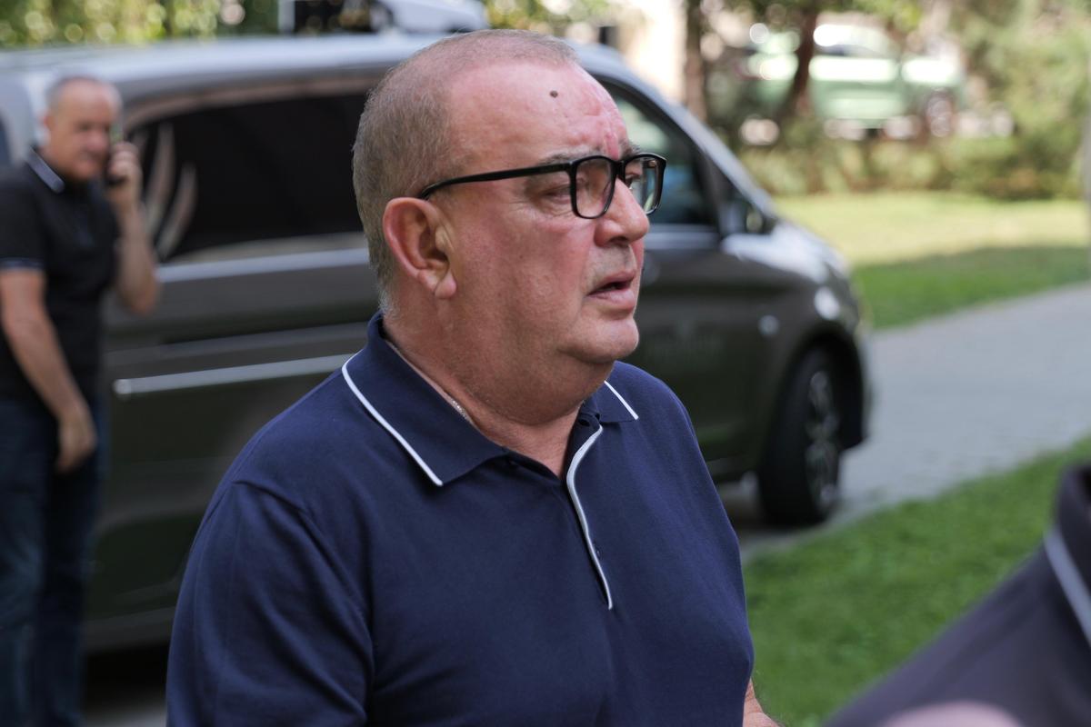 Cortegiu funerar pentru Nae Ungureanu