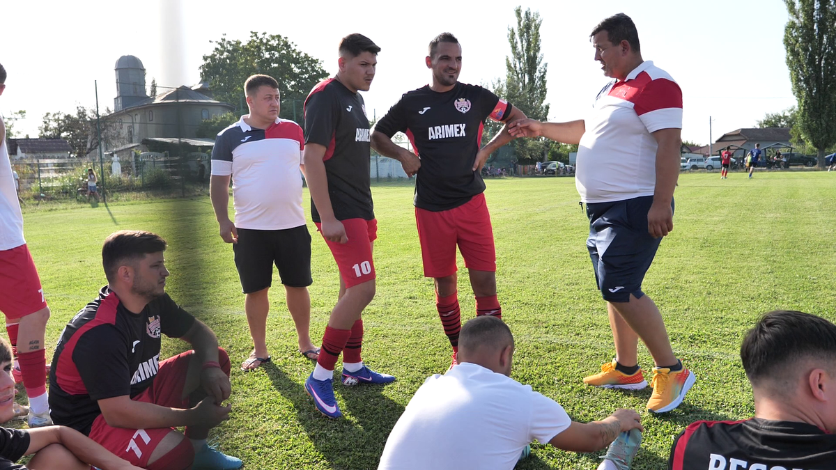 Fără VAR, dar cu mici, bere și scandal » A început fotbalul în Ialomița! Reguli noi și strategii care sigur n-ar funcționa în Superliga: „Nu filmați aici! E bucătărie internă”