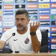 Marius Baciu la conferința de presă de după FCSB - UTA Arad 1-3 // Foto: Cristi Preda (GSP)