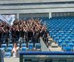 Sicriul lui Nae Ungureanu, pe gazonul stadionului din Craiova