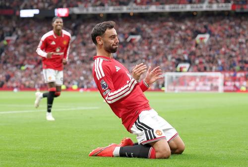 Bruno Fernandes, MVP în Manchester United - Ipswich / FOTO: Getty Images