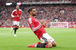 7 goluri în United - Ipswich, cu Bruno Fernandes în zi de grație