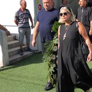 Lorena Balaci, la sicriul lui Nae Ungureanu/ foto: Andrei Furnigă (GSP)