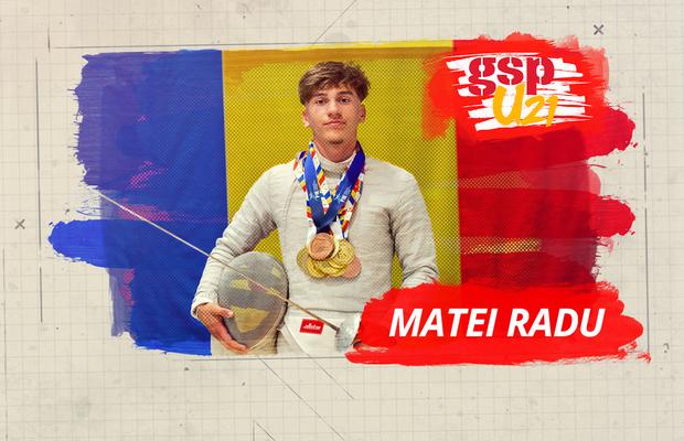 GSP U21 » Matei Radu, medaliat cu bronz la Mondialele de cadeți, visează la podiumul olimpic: „Sunt foarte ambițios”