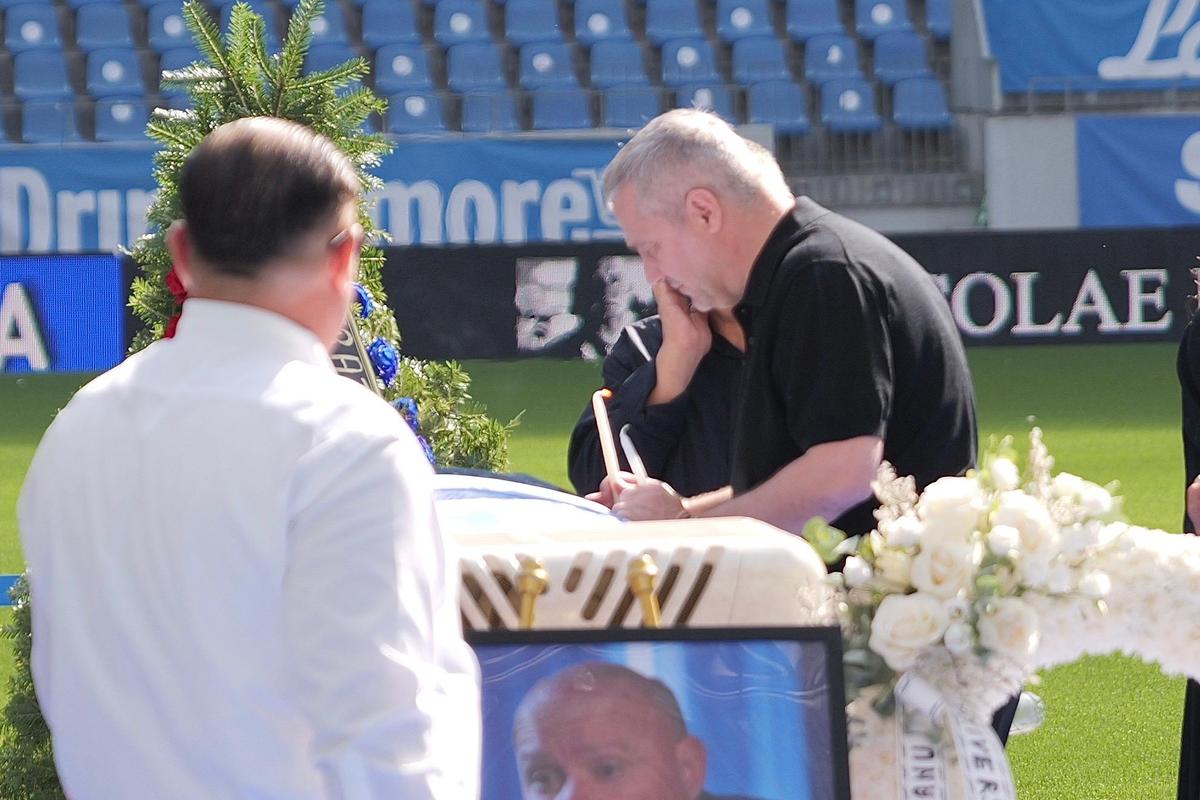 Mihai Rotaru i-a adus un omagiu lui Nae Ungureanu