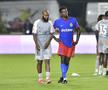 Hakim Abdallah, Eddy Gnahore la finalul meciului FCSB - UTA 1-3 / foto: Cristi Preda (GSP)