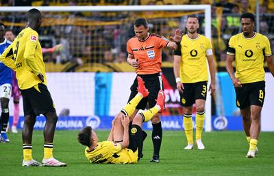 Tragedie greacă în Bundesliga: „Mi-a spus că i-a trosnit genunchiul”