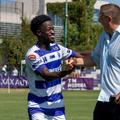 Dinu Bara, alături de Kevin Appiah Nyarko