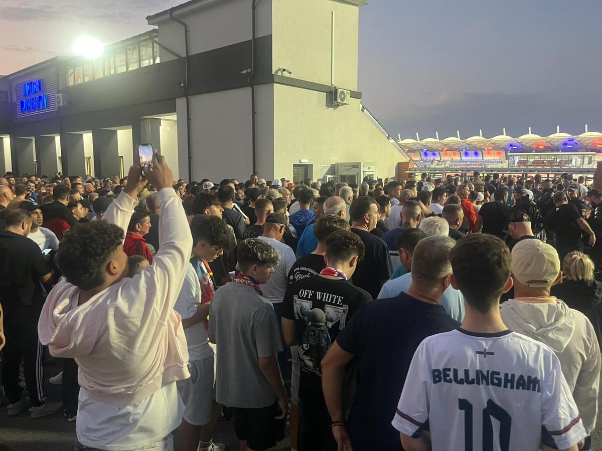 Imagini înainte de FCSB - UTA Arad