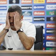Marius Baciu la conferința de presă de după FCSB - UTA Arad 1-3 // Foto: Cristi Preda (GSP)