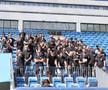 Sicriul lui Nae Ungureanu, pe gazonul stadionului din Craiova