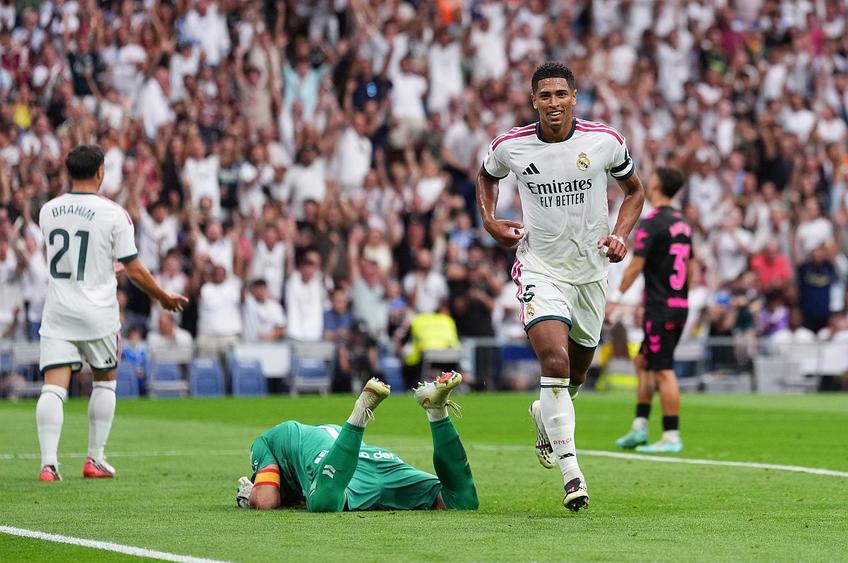 Jude Bellingham a înscris în Real Madrid - Malaga / foto: Guliver/gettyimages