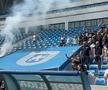 Sicriul lui Nae Ungureanu, pe gazonul stadionului din Craiova