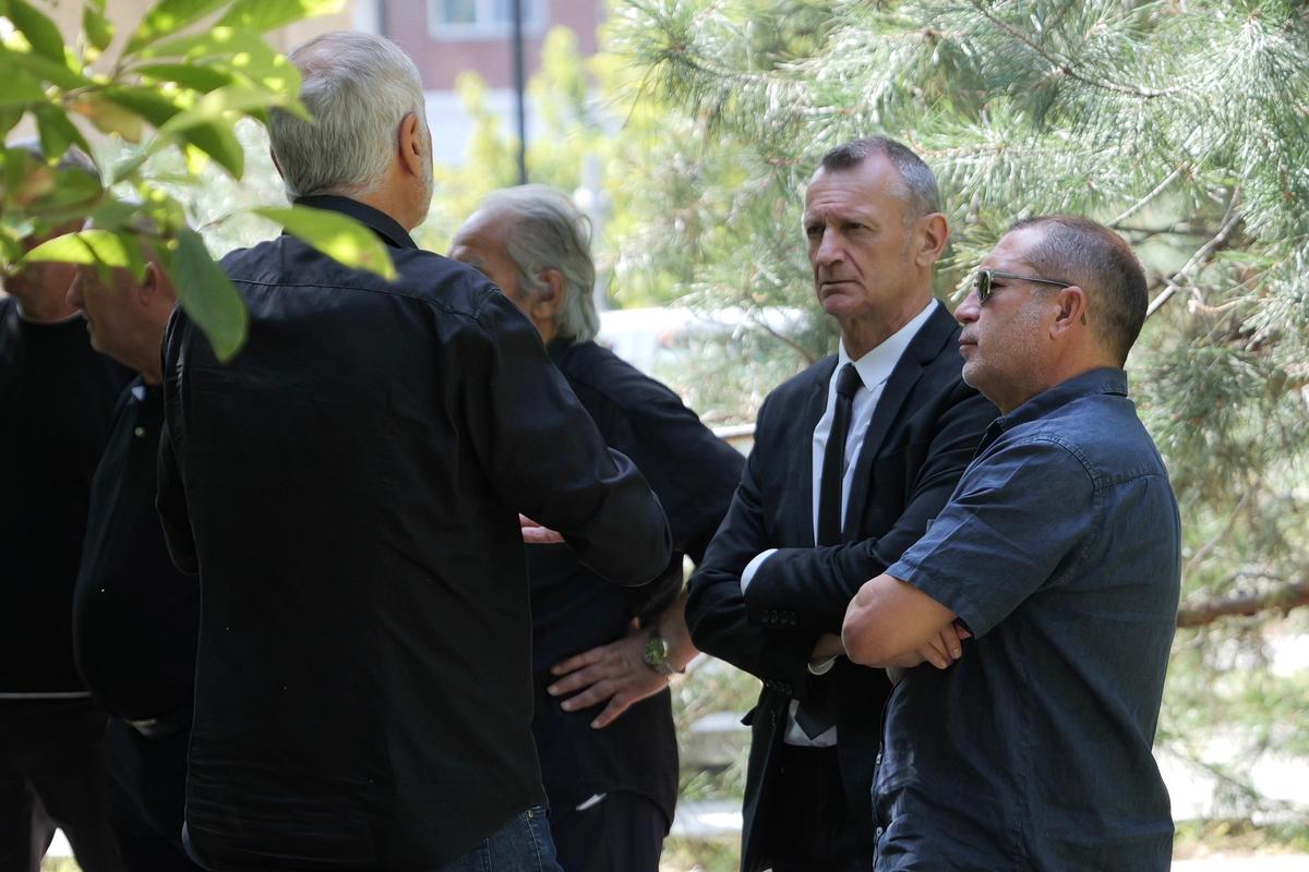 Cortegiu funerar pentru Nae Ungureanu