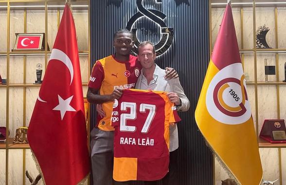Un nou transfer important pe scena europeană » Galatasaray l-a prezentat oficial pe Rafael Leao